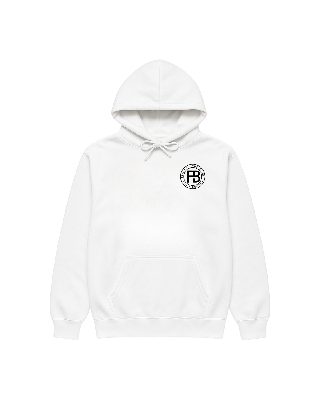 FB Crest Hoodie (White)
