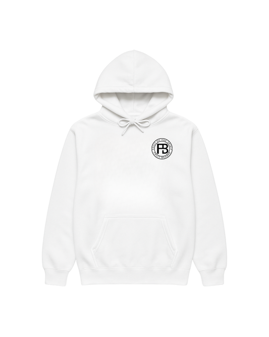 FB Crest Hoodie (White)